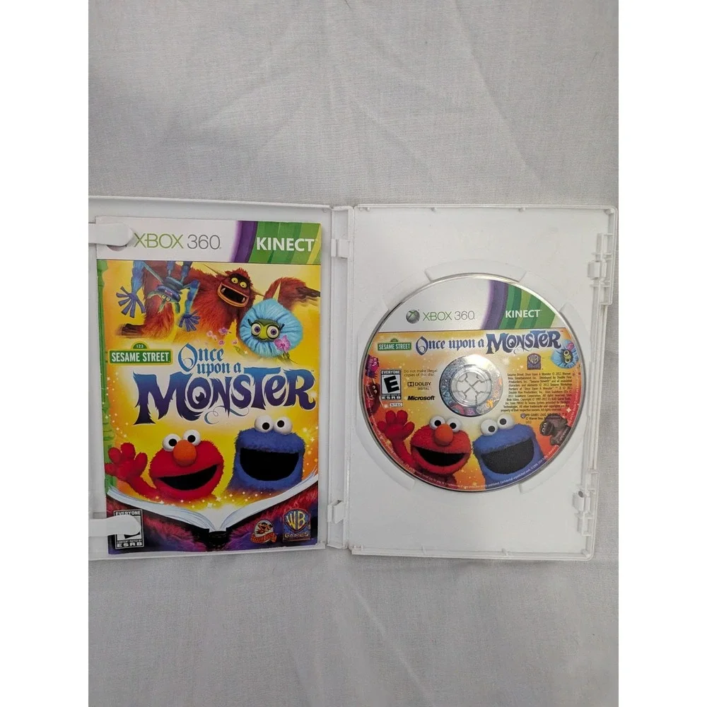 Warner Bros. Sesame Street: Once Upon a Monster Xbox 360 (2011) Kinect MP